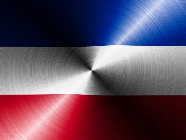 La bandera de Serbia y Montenegro — Foto de Stock