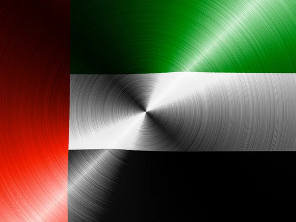 Die Uae-Flagge — Stockfoto