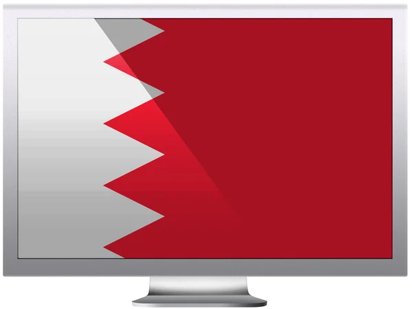 Bahreyn bayrağı — Stok fotoğraf