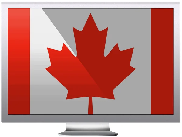 La bandiera canadese — Foto Stock