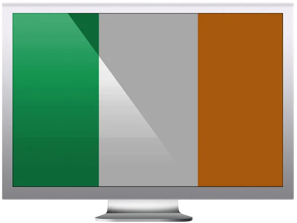 İrlanda bayrağı — Stok fotoğraf