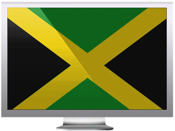 Jamaica flag — Stock Photo, Image