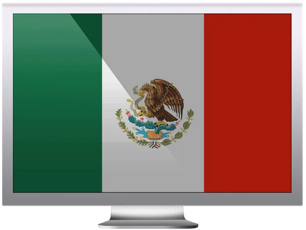 La bandera mexicana —  Fotos de Stock