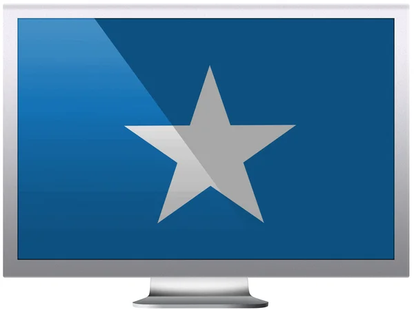 Flaggan somalia — Stockfoto