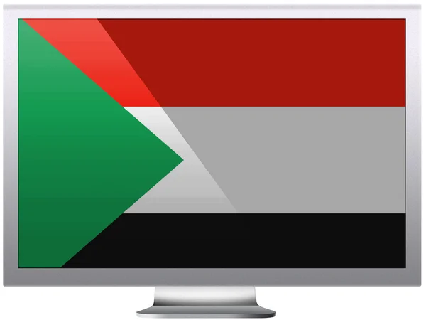 Sudan bayrağı — Stok fotoğraf