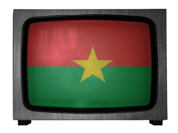 Vlag van Burkina faso — Stockfoto