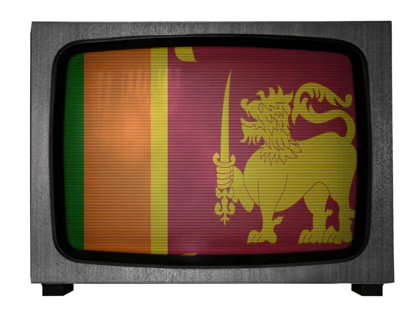 Vlag van Sri lanka — Stockfoto