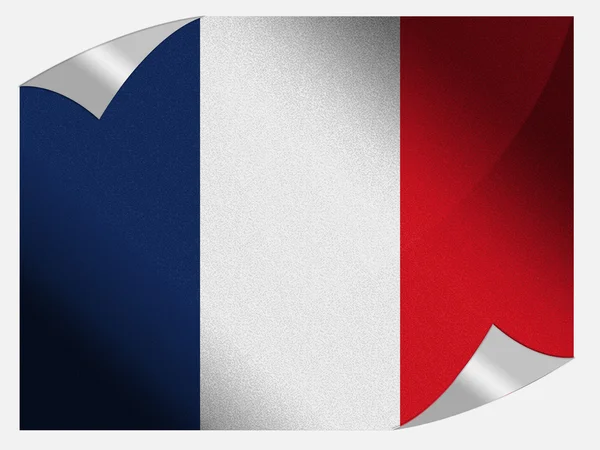 The French flag — Stock Photo, Image