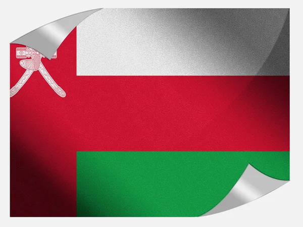 Drapeau Oman — Photo