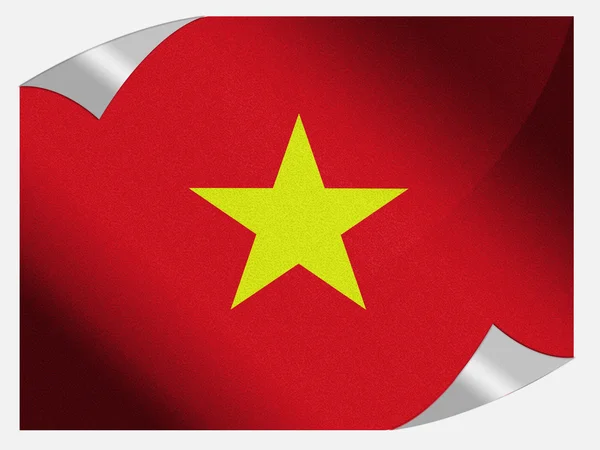 Vietnam bayrağı — Stok fotoğraf