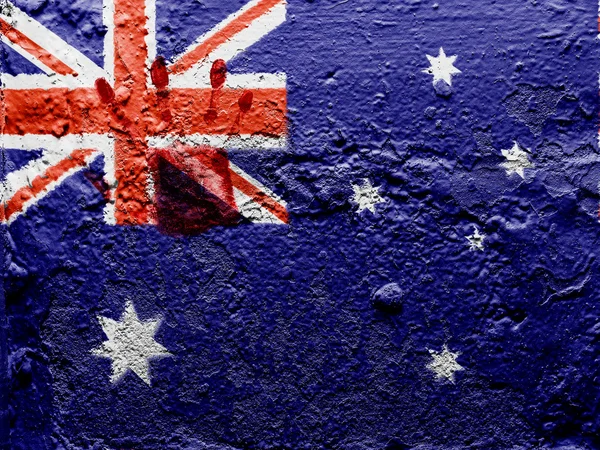 オーストラリアの旗 — ストック写真