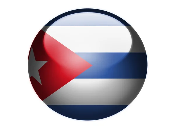 The Cuban flag — Stock Photo, Image