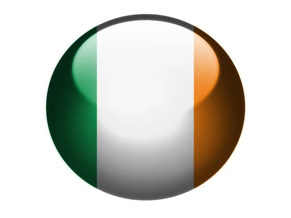 Bandeira irlandesa — Fotografia de Stock