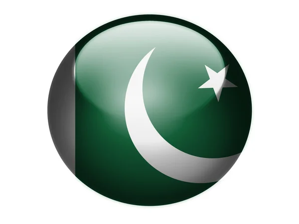 Die pakistanische Flagge — Stockfoto