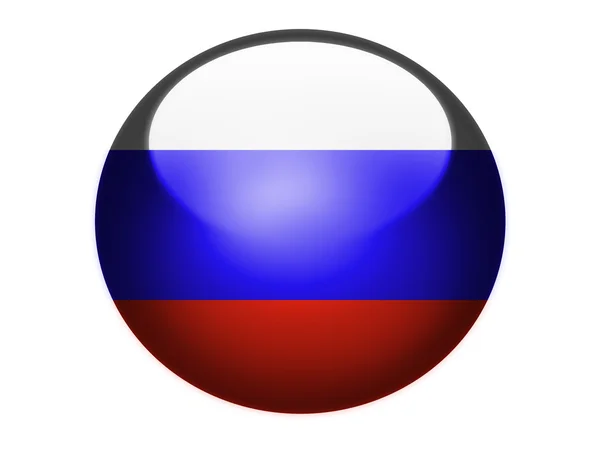 Η ρωσική σημαία — Φωτογραφία Αρχείου