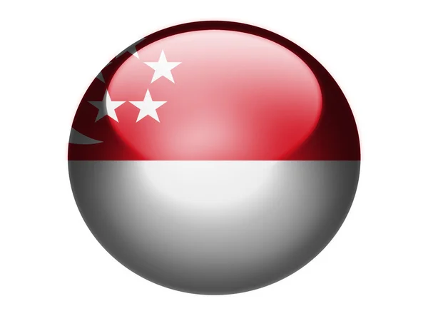 Die Singapore-Flagge — Stockfoto