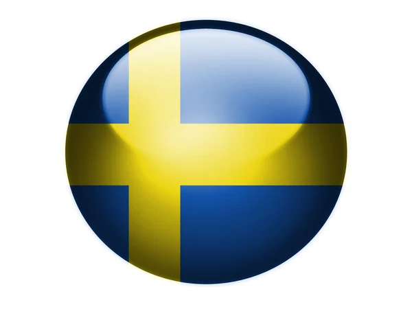 The Swedish flag — Stock Photo, Image