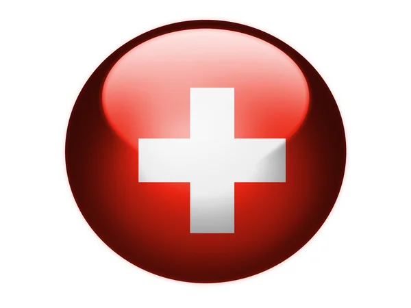 Flaga Szwajcarii — Zdjęcie stockowe
