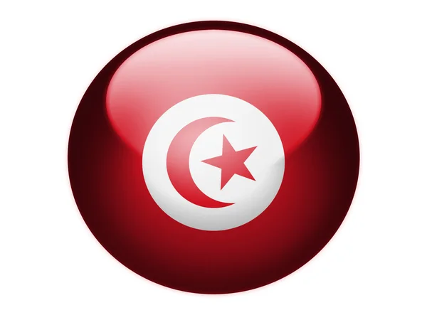 La bandiera di Tunisi — Foto Stock