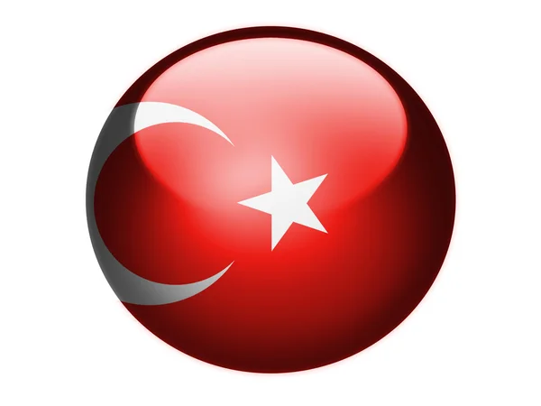 The Turkish flag — Stock Photo, Image