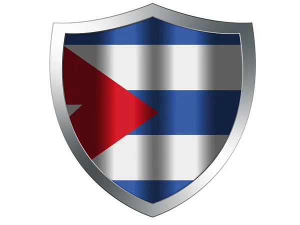 De Cubaanse vlag — Stockfoto