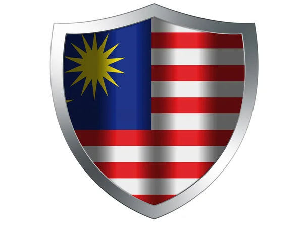 Le drapeau de Malaisie — Photo