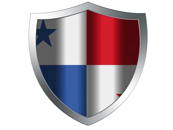 The Panama flag — Stock Photo, Image