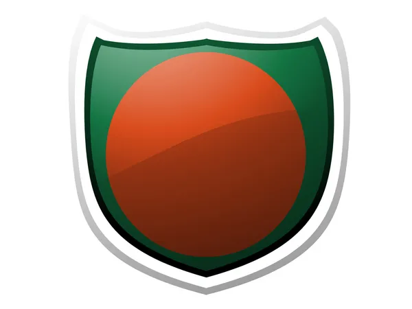 The Bangladesh flag — Stock Photo, Image