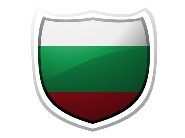 Болгарським прапором — стокове фото