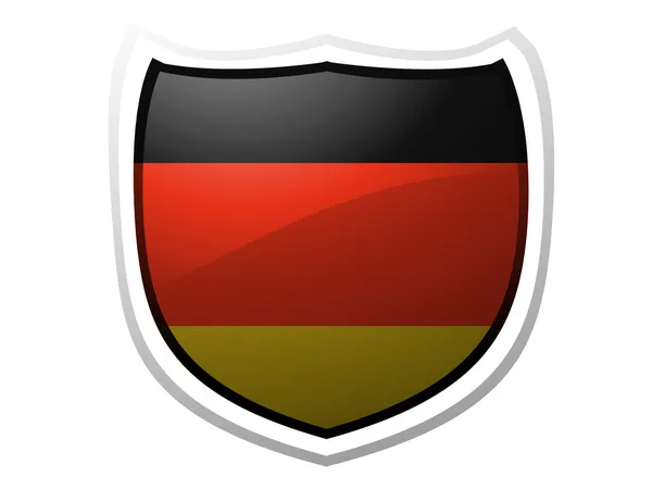 The German flag — Stock Photo, Image