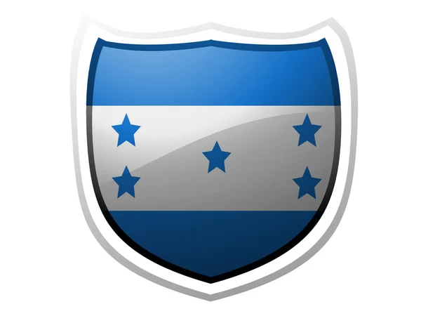 The Honduran flag — Stock Photo, Image