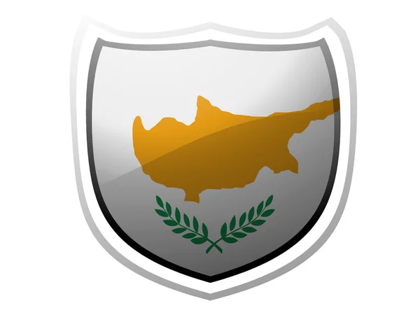 Cyprus flagga — Stockfoto