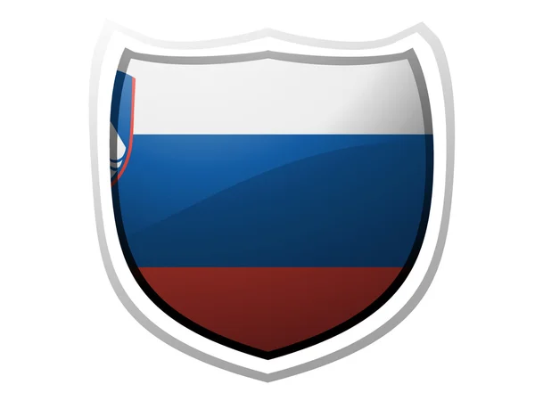 The Slovenia flag — Stock Photo, Image