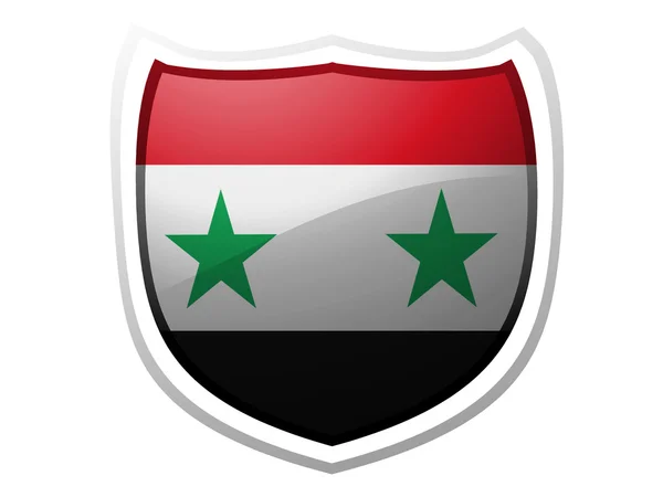 Flaggan Syrien — Stockfoto