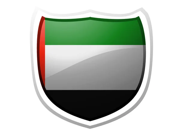 The UAE flag — Stock Photo, Image