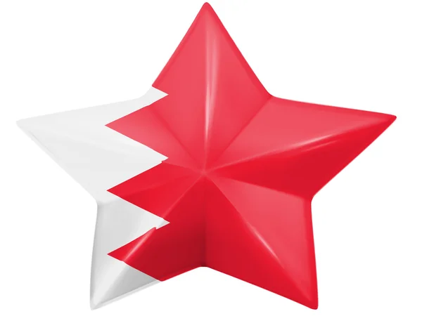 Bahrain flag — Stock Photo, Image