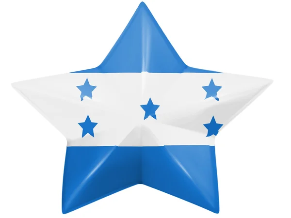 The Honduran flag — Stock Photo, Image