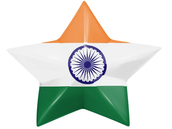 A bandeira indiana — Fotografia de Stock