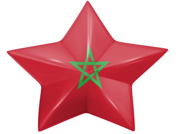 모로코 깃발 — 스톡 사진