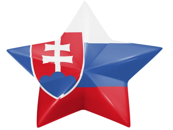 La bandera de Eslovaquia —  Fotos de Stock