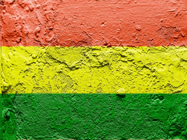 The Bolivian flag — Stock Photo, Image