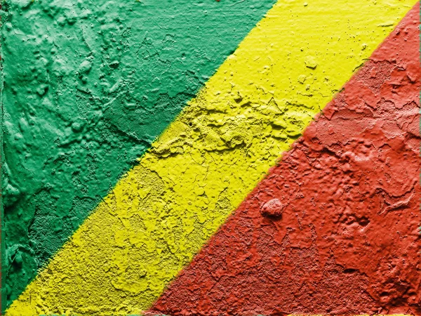 The Congo flag — Stock Photo, Image