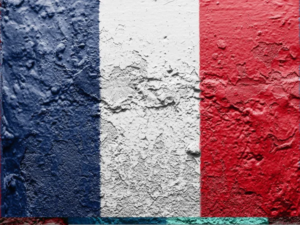 The French flag — Stock Photo, Image