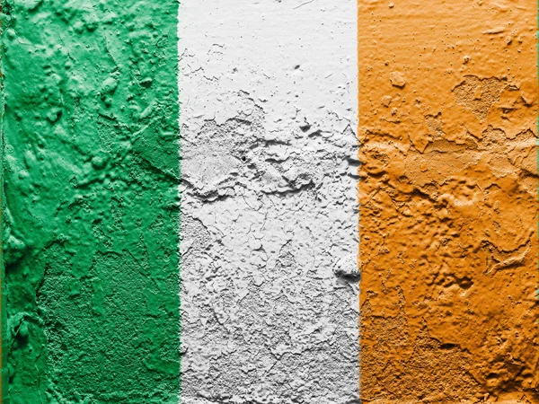 La bandiera irlandese — Foto Stock