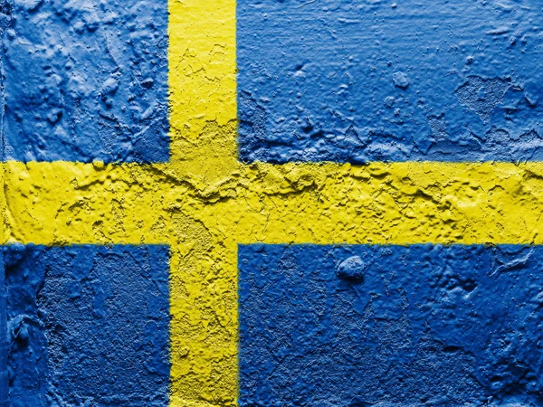 The Swedish flag — Stock Photo, Image