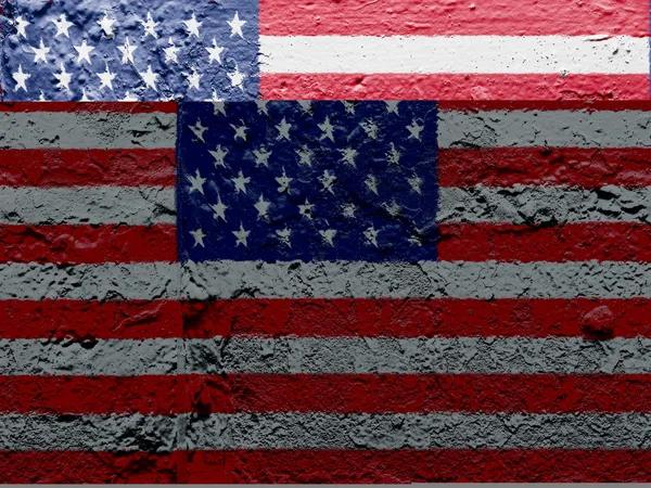 Die US-Flagge — Stockfoto