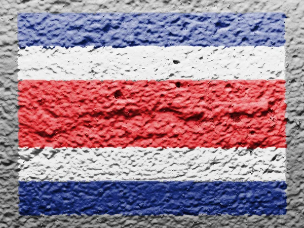La bandera de Costa Rica —  Fotos de Stock