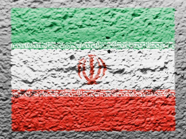 Le drapeau iranien — Photo