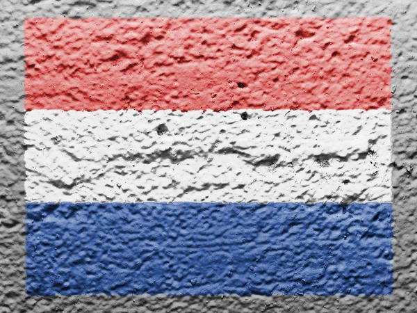 De vlag van Nederland — Stockfoto