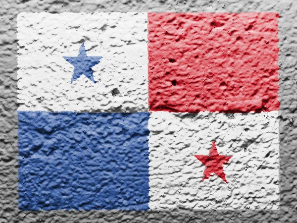 La bandiera di Panama — Foto Stock